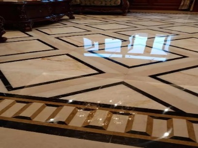 安慶碧桂園別墅區石材翻新結晶項目